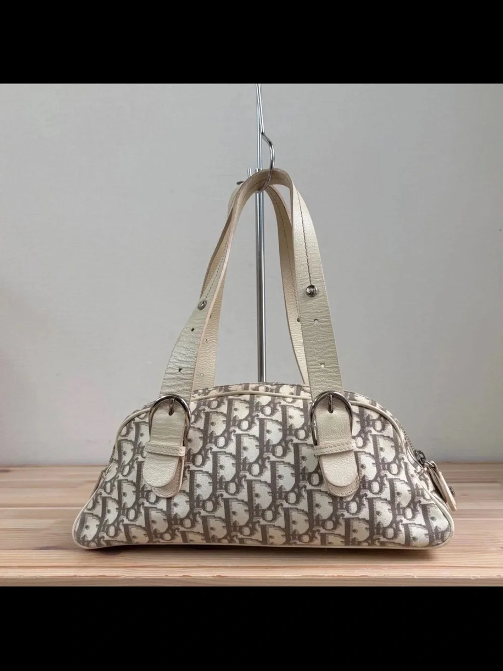 Dior monogram silver